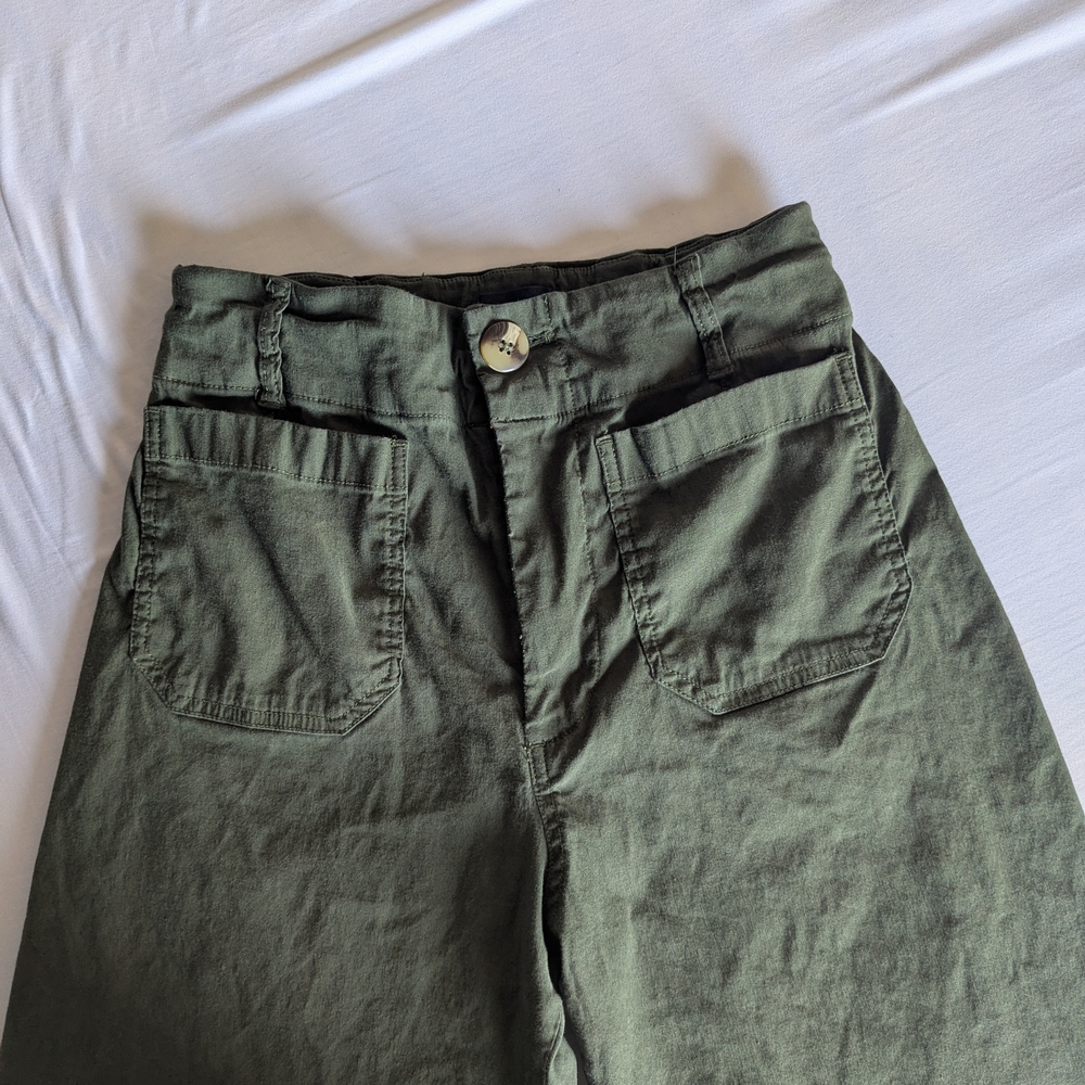 Maeve Olive Green Pants